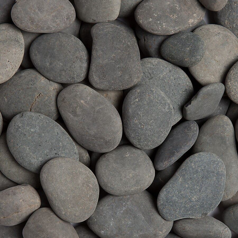 Gray pebbles