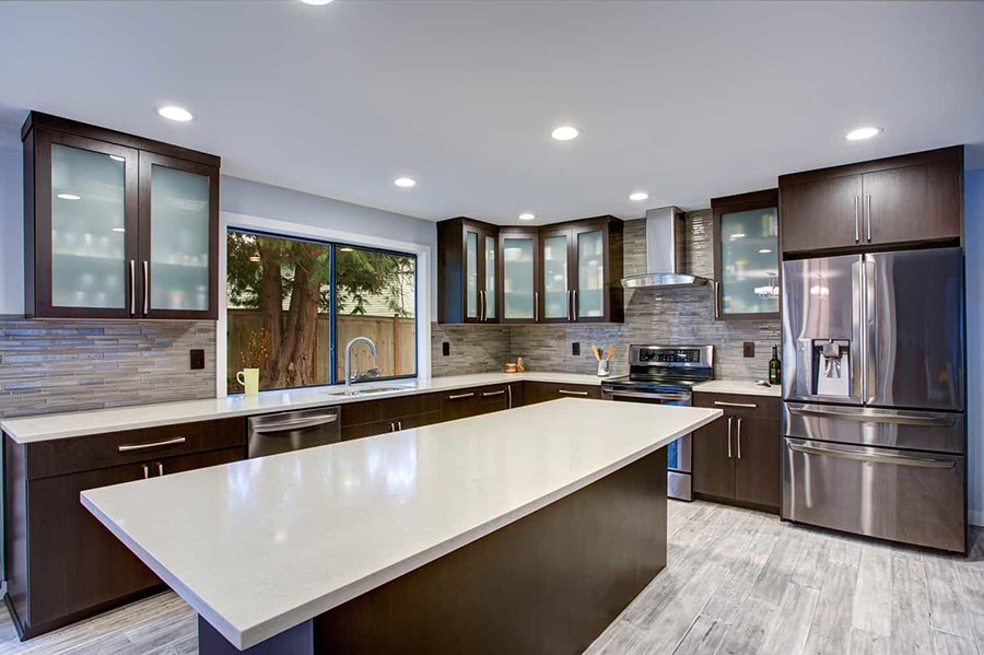 white quartz kitchen white quartz kitchen