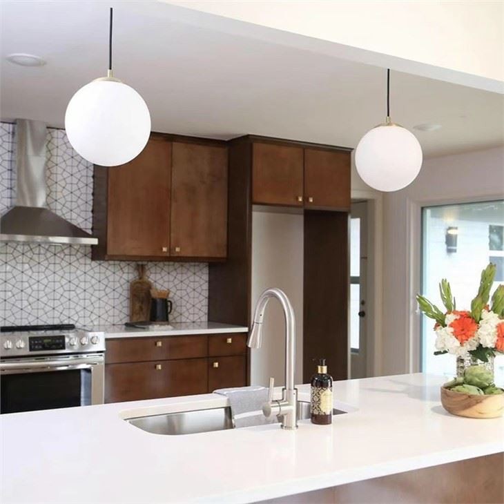 Pure White Quartz Countertop