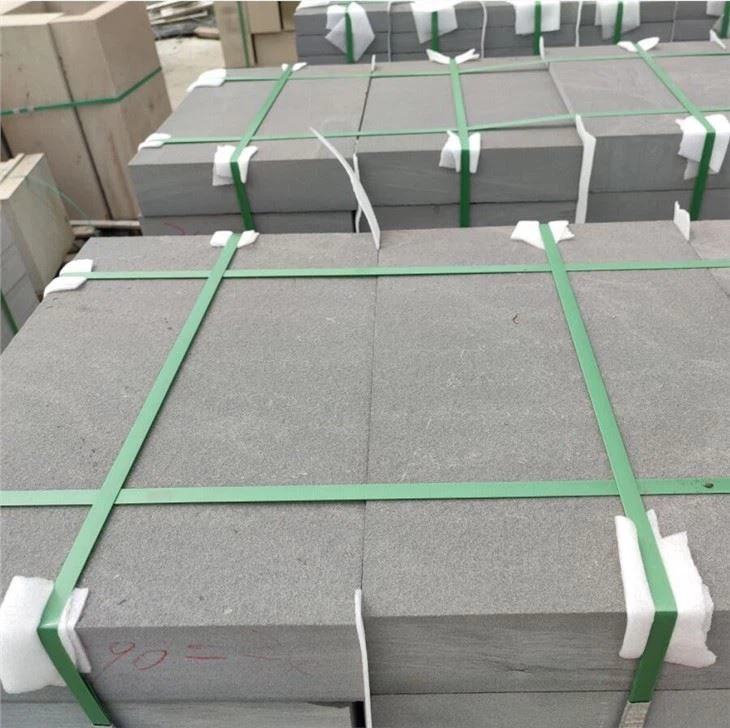 Black Sandstone Tiles For Wall And Floor