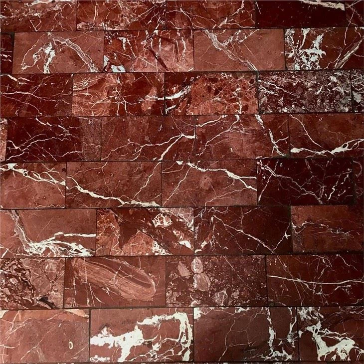 Rosso Levanto marmora flīzes