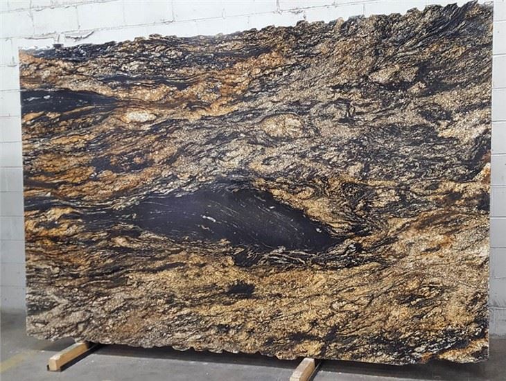 Polished Volcano Granite Slab