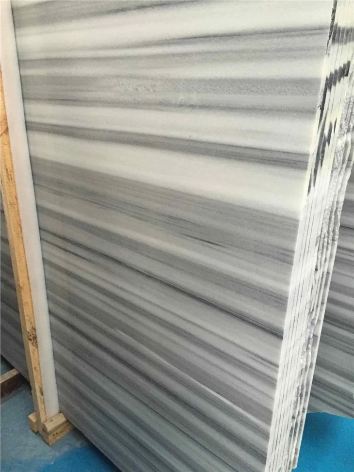 Marmaray White Veins Provisions White Marble Slabs Flooring Tiles